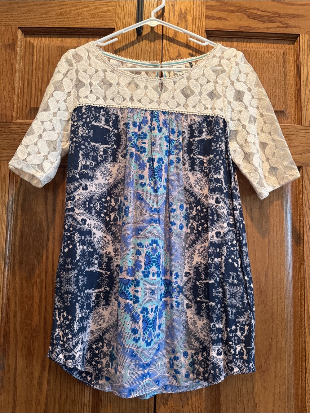 Anthropologie Akemi + Kin Boho Lace Blouse